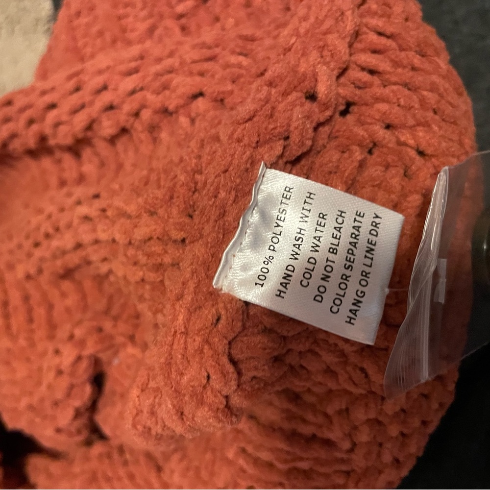 Woman’s Rust Colored Button Up Sweater. Size Medi… - image 5
